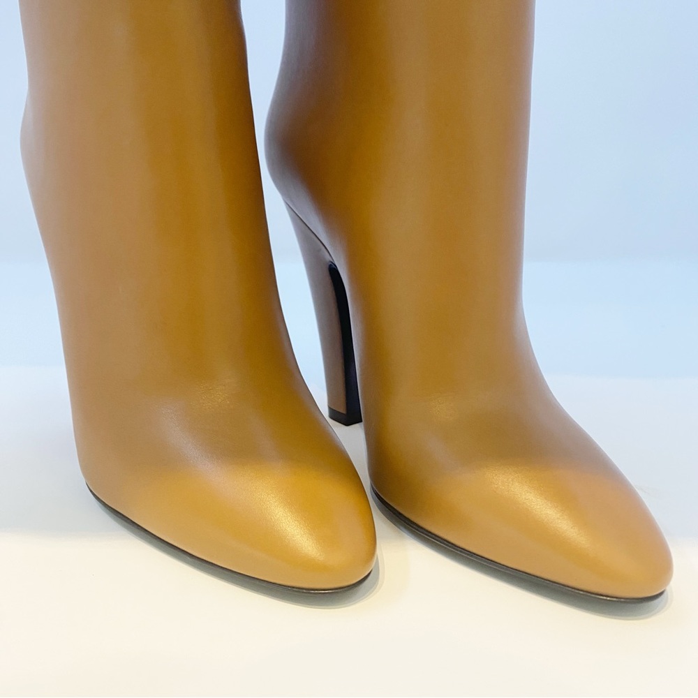 Saint Laurent Koller Camel Knee High Boot - EUR 36.5 (fits small) - Picture 5 of 11
